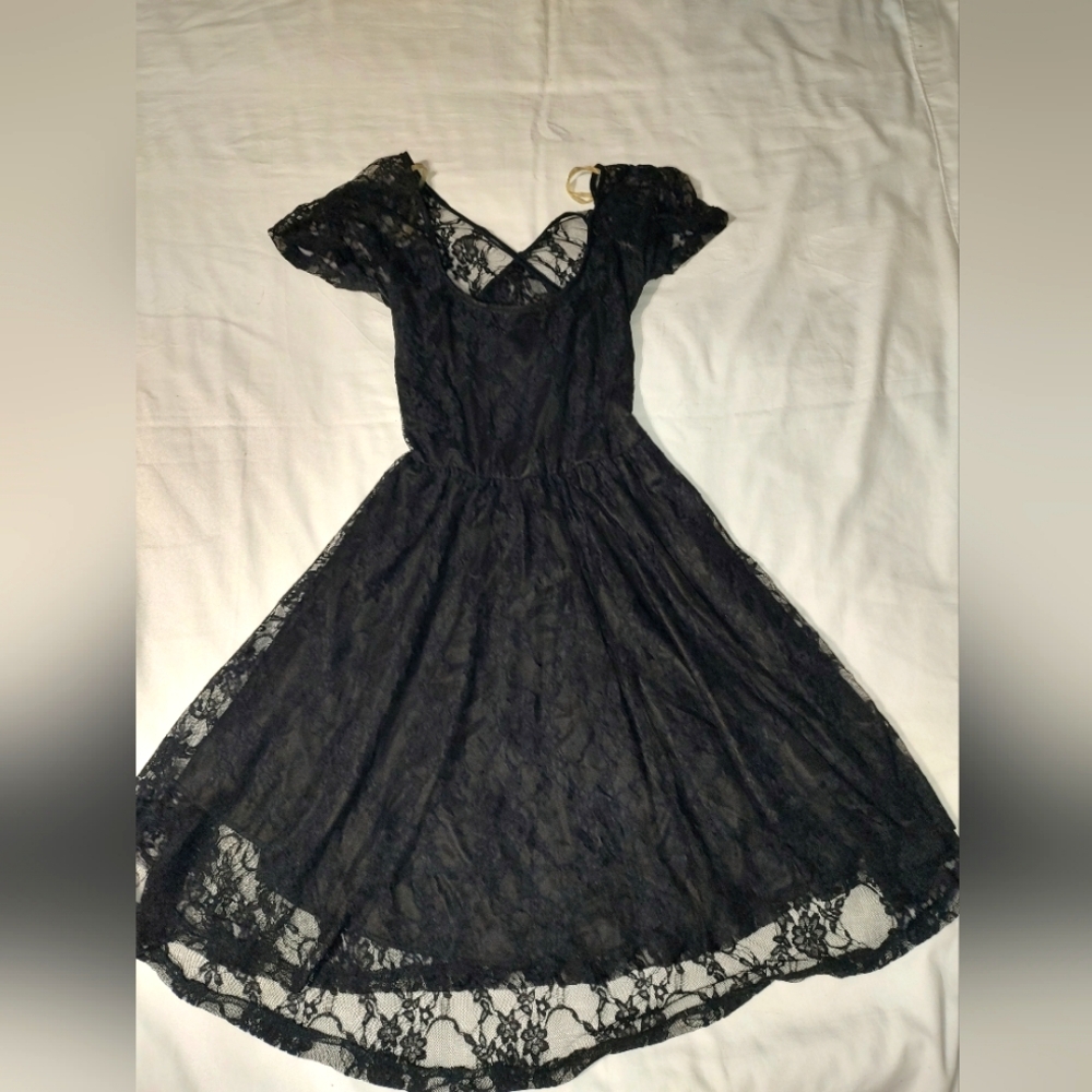 Black Lace Dress